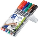 ETUI LUMOCOLOR STEADLER (1, 6, PERMANENT)