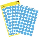 ZWECK ETIKETTEN (12MM (ROND), BLAUW)