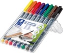ETUI LUMOCOLOR STEADLER (1, 8, PERMANENT)