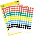 ZWECK ETIKETTEN (8MM (ROND), ASSORTIMENT)
