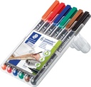 ETUI LUMOCOLOR STEADLER (0.4, 6, PERMANENT)