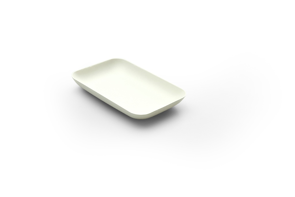 Bagastro bord rechthoekig 120 x 80 x h15 mm