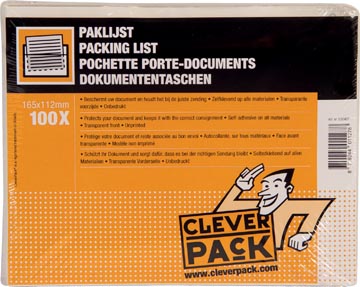 PAKLIJST ONBEDRUKT 165X112 PK100