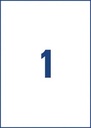 ZWECK WEERVASTE ETIKETTEN LASER (A4)