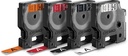 DYMO DURABLE VINYL TAPE 12MM (ZWART/WIT)