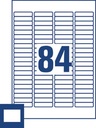 ZWECK ETIKETTEN MINI INKJET (46.0X11.1MM)