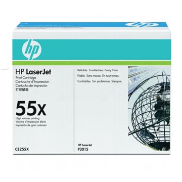 HP 55X TONER P3010/P3015 ZWART