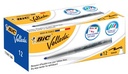 BIC WITBORDSTIFT (BLAUW (1), RONDE PUNT)