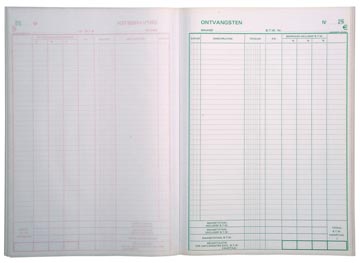 ONTVANGSTEN BOOK A4 50 DUPLI N