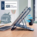 LEITZ ERGO ALU LAPTOPSTAND GRS