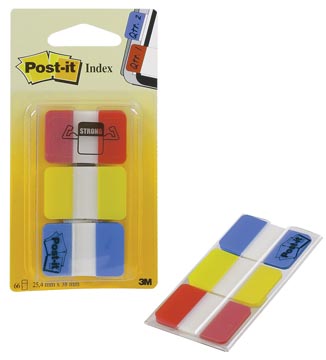 DISP.POST-IT INDEX STRONG RYB