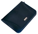 Schrijfmap Rillstab Excellent deluxe A4 lederlook zwart