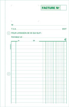 FACTURENBOEK (210X135MM, DUPLI, FRANS)