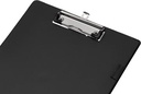 Q-CONNECT KLEMPL PVC A4 ZWART