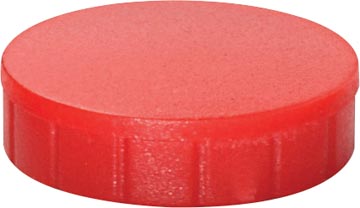 10 ST MAGNEET DAHLE (24MM, ROOD)
