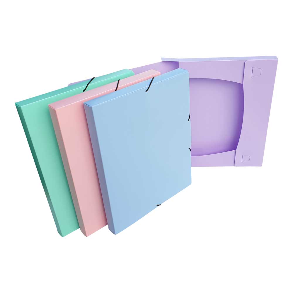 BOX 25MM PASTEL A4