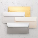 OMSLAGEN 20 STUKS (110X220MM, GOUDKLEUR)