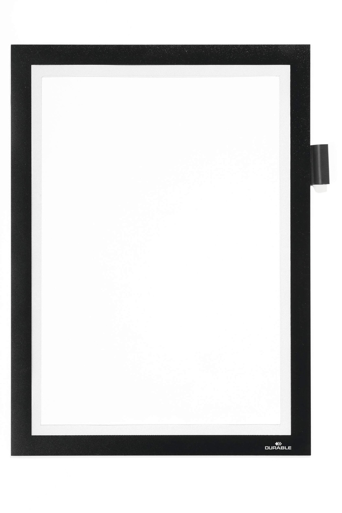Informatiekader DURAFRAME® NOTE A4 - zelfklevend -zwart
