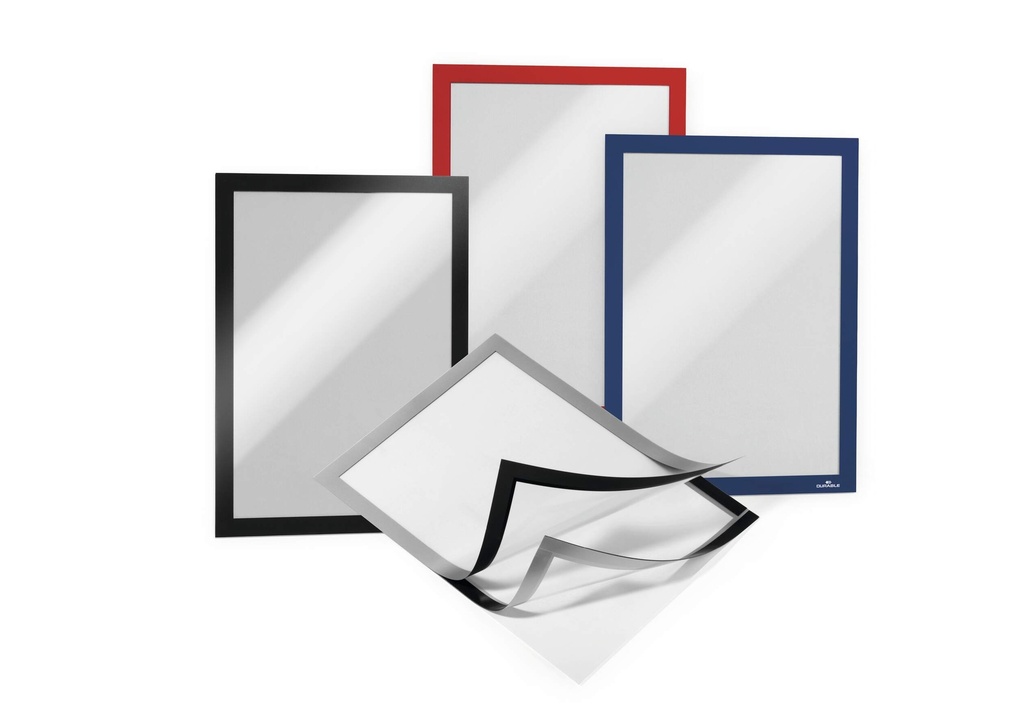 Informatiekader DURAFRAME® A4 retailverpakking - zelfklevend - donkerblauw