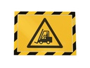 Informatiekader DURAFRAME® SECURITY A4 - zwart/geel