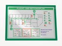 Informatiekader DURAFRAME® A3 - zelfklevend -groen