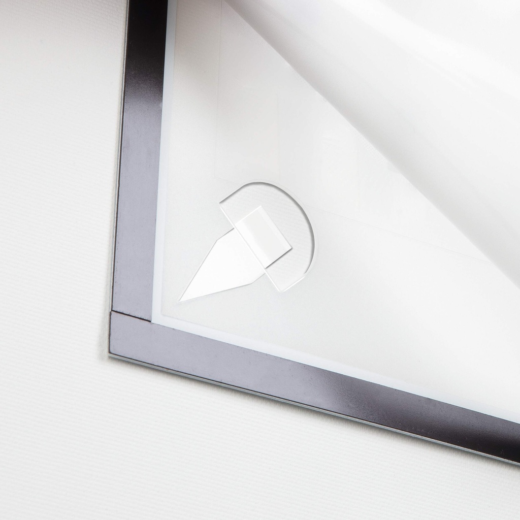Informatiekader DURAFRAME® WALLPAPER A3 - zilver
