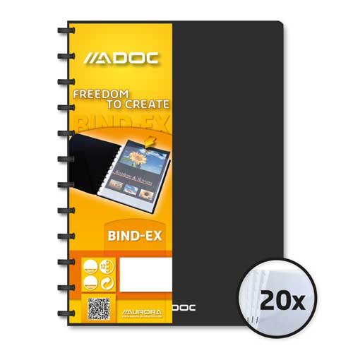 F-SHOWMAP A4 ADOC 20P.ZWART 23.7X31
