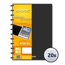 F-SHOWMAP A4 ADOC 20P.ZWART 23.7X31