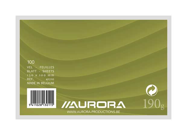 FICHES (100X150MM, WIT, BLANCO)