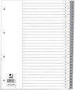Q-CONNECT TABBLAD A4 PP 1-31