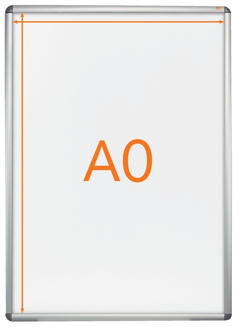 Kliklijst aluminium - A0 - 118x84x84.1cm