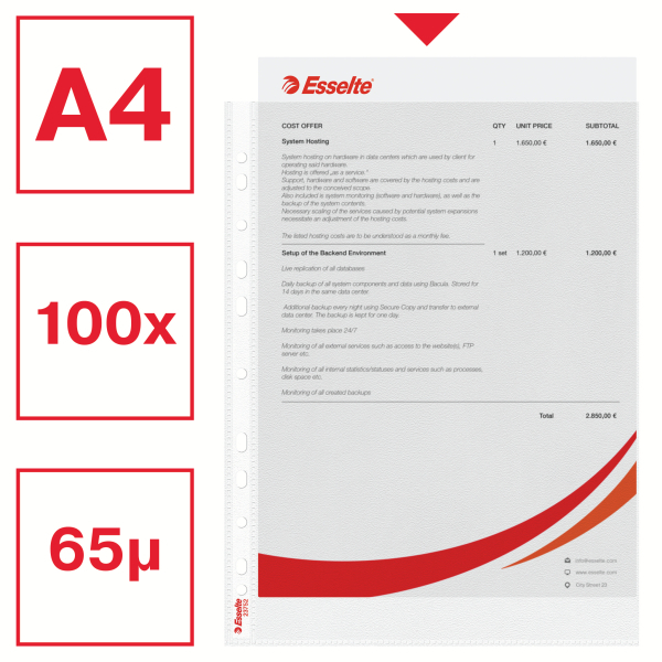 100 TAS PP GESTRUCT. A4,ALG.PERF.