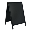 STOEPBORD DUPLO ZWART 55X85