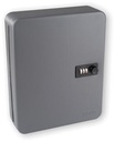SLEUTELKAST 36 SLEUTELS MET COMBINATIESLOT 8X24X30CM DONKERGRIJS