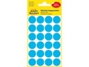 ZWECK ETIKETTEN (18MM, 96st (ROND), BLAUW)
