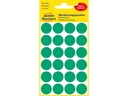 ZWECK ETIKETTEN (18MM, 96st (ROND), GROEN)