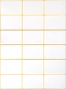 DOOS ZWECK.ETIKETTEN 38X24MM