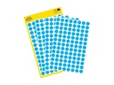 ZWECK ETIKETTEN (8MM (ROND), BLAUW)