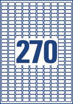 ZWECK STICK&LIFT ETIKETTEN (17.8X10MM)