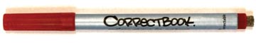 CORRECTBOOK FINELINER ROOD