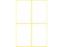 ZWECK ETIKETTEN (54X35MM, WIT)