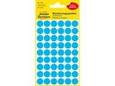 ZWECK ETIKETTEN (12MM (ROND), BLAUW)