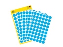 ZWECK ETIKETTEN (12MM (ROND), BLAUW)