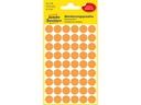 ZWECK ETIKETTEN (12MM (ROND), FLUO ORANJE)