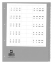 Q-CONNECT TABBLAD A4 PP 20TABS
