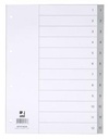 Q-CONNECT TABBLAD PP GRS 1-12