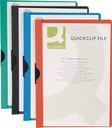 Q-CONNECT KLEMMAP A4 30V ZWART