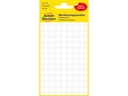 ZWECK ETIKETTEN (8MM (ROND), WIT)