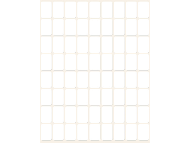 DOOS ZWECK.ETIKETTEN 18X12MM