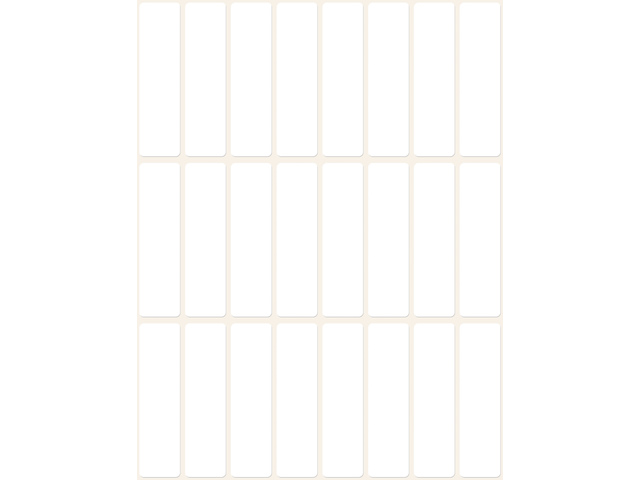 ZWECK ETIKETTEN (50X14MM, -)